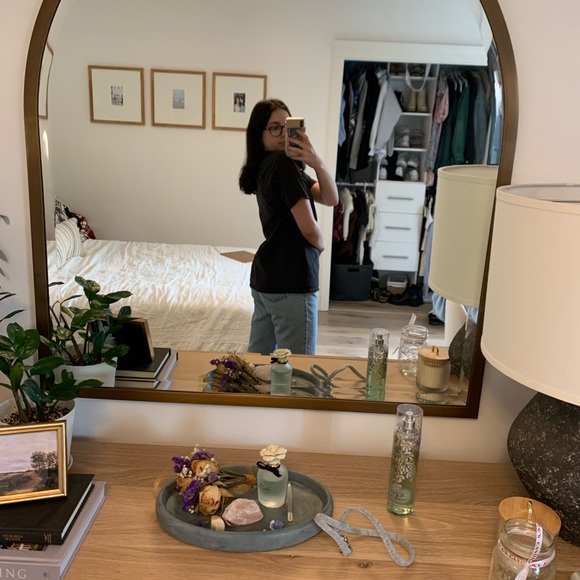 Brandy Melville Black Butterfly Top - Picture 3 of 5